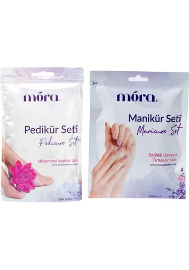 Mora Pedikür ve Manikür Seti 2'li Avantaj Paket