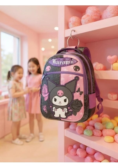 Kuromi Okul Çantası 3204 15 Çok Renkli