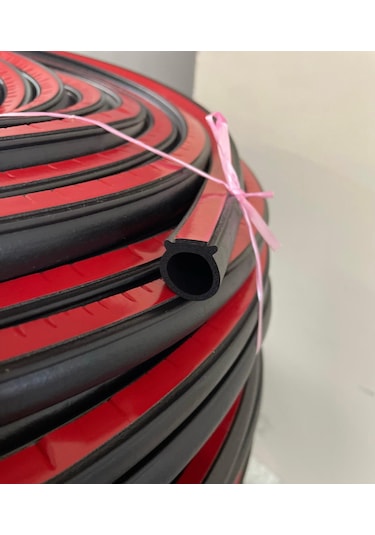 Bantlı Kapı Fitili Çap-15 Mm - Bantlı Sünger - D Tipi Fitil