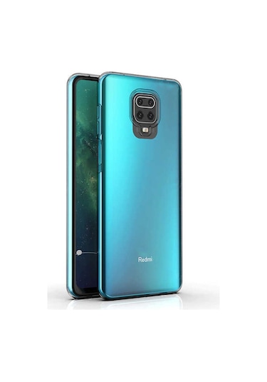 Xiaomi Redmi Note 9S Kilif Seffaf Silikon Hibrit Case 432387080