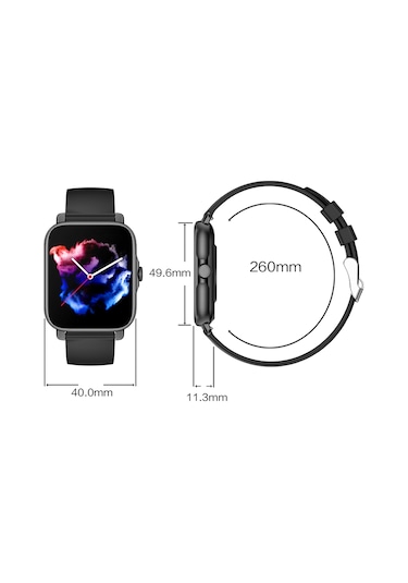 Teltree Gt30 1.69" Tam Dokunmatik Ekran Akıllı Saat (İthalatçı Garantili)