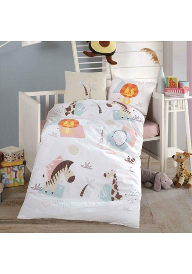 Clasy Bebek Nevresim Takımı Sweet Zuu Bej