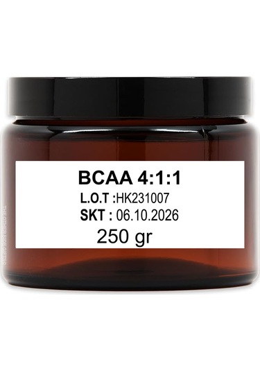 Bcaa 4:1:1 Hammadde 250 Gr
