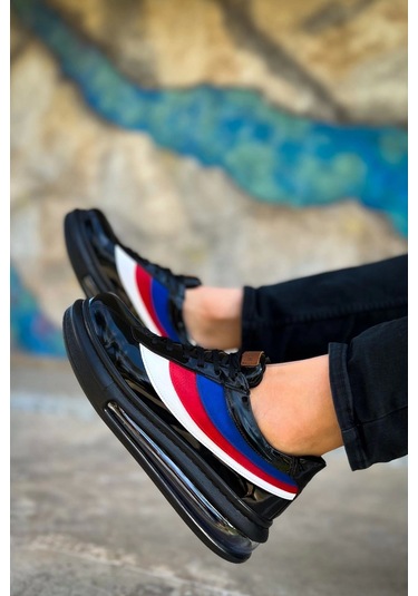 Ch171 Rrt Ariaso Erkek Ayakkabı Sıyah Çok Renkli