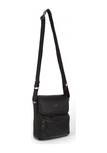 Bilik Deri Siyah Rölax Deri Erkek Postacı Çantası Blm08 02 001