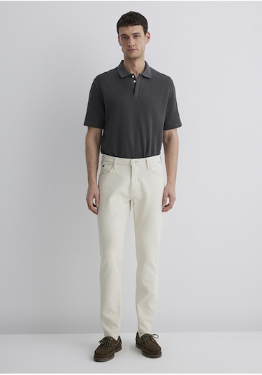 Mavi - Milan Classic Denim Ekru Jean Pantolon 0081087654 Ekru