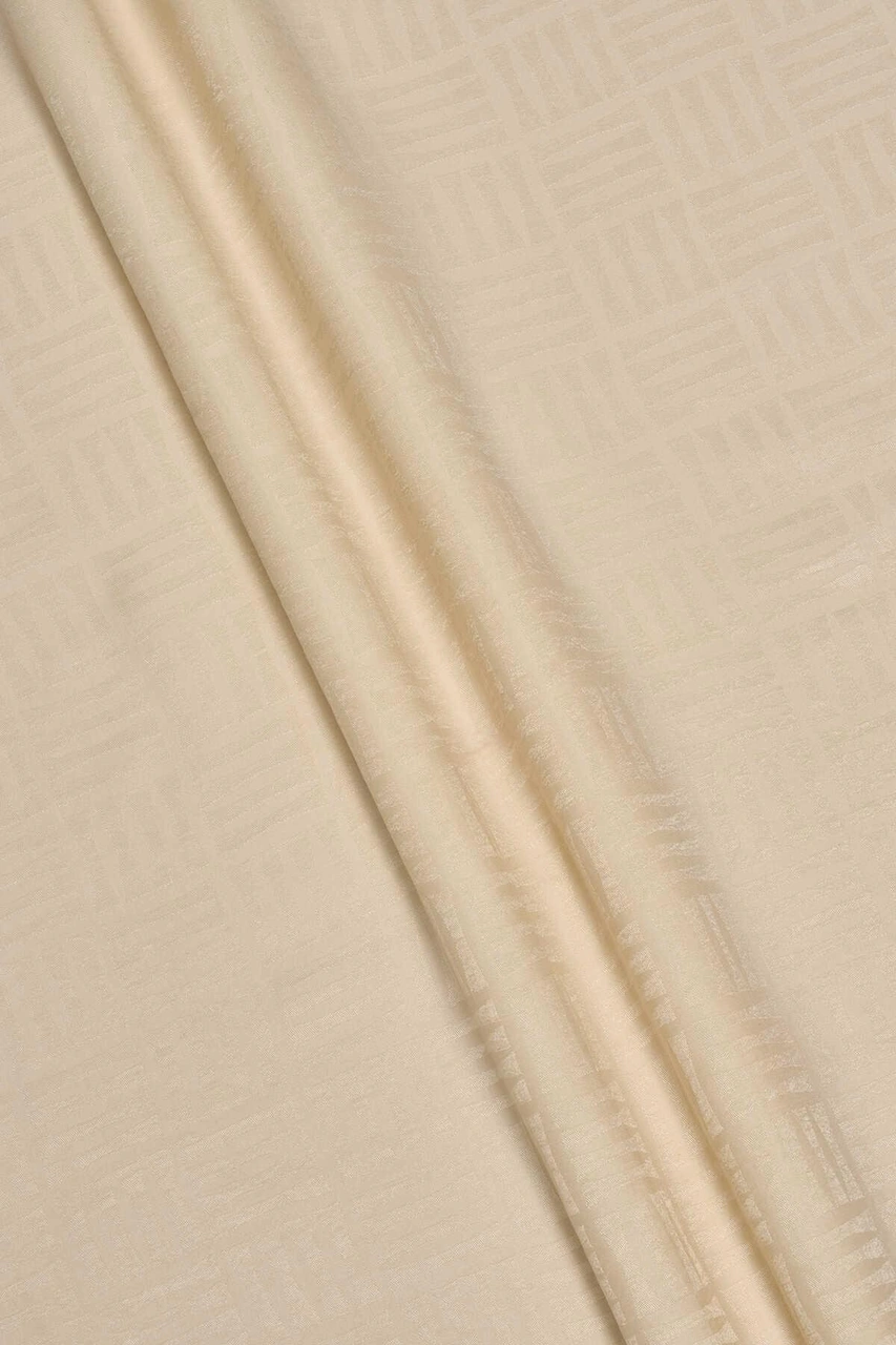 İmannoor İman Kare Naia Şal 70x210 241-3007 Ekru