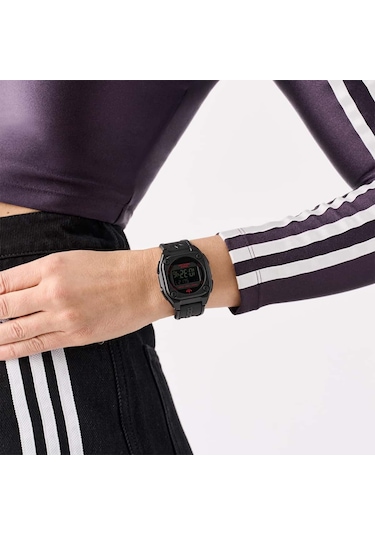 Adidas Adaost25029 Erkek Kadın Kol Saati Siyah