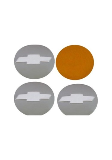 Chevrolet Gri Beyaz Yapıştırma 4lü 3a 3d 3abs