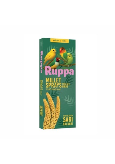 Ruppa Kuşlar İçin Sarı Dal Darı