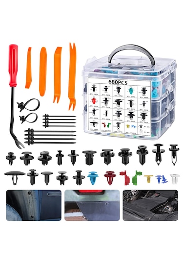 680 Parça Sökme Perçinleme Onarım Bağlantı Modifiye Aksesuarları