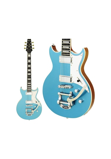 Aria Pro Iı Elektro Gitar 212mk2phbl