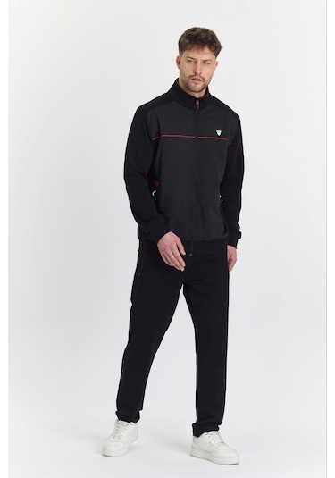 Moon Wear Fm 5727 Erkek Eşofman Takımı Siyah