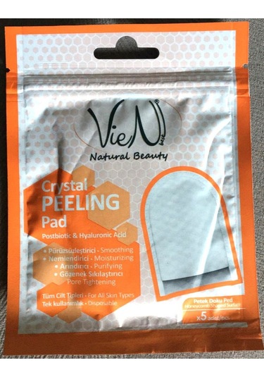 Vien Crystal Yüz Peeling Pad 5'li