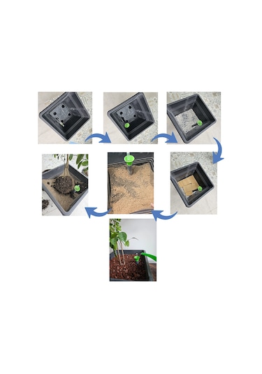İç Mekan Dış Mekan Kendi Kendini Sulayan 2 Adet Akıllı Saksı