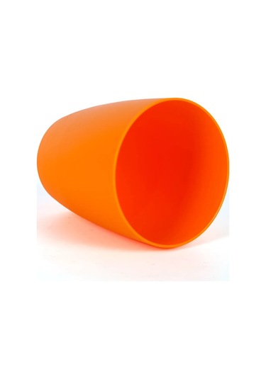 Turuncu Orkide Saksısı Dekoratif Dış Saksı 1 Adet- 12 Pot Şeffaf Orkide Üretim Saksısı Hediyeli Turuncu Saksı