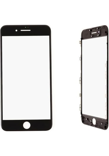 Apple Uyumlu iPhone 8 Plus Ocalı Çıtalı Ön Cam Lensi (539694992)