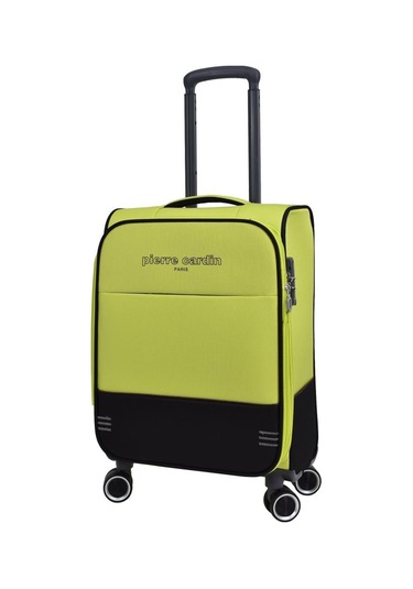 Pierre Cardin Ultra Light Hafif Lüx Kumaş Kabin Boy Valiz Lime 04pc8200 Yeşil