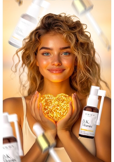 Voop D3K2 Vitamini D3 Vitamini D Vitamini Sprey Ve Damla 20 ML