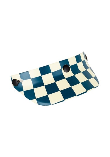 Novahub 3/4 Açık Güneş Koruyucu Vizör, Reçine Kask Vizörü, Motosiklet Kask İçin