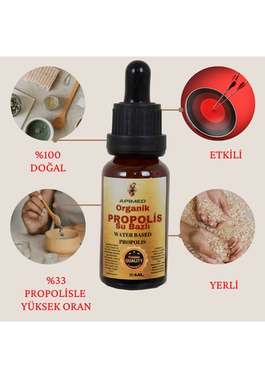 Apimed Su Bazlı Propolis Damla 20 ML
