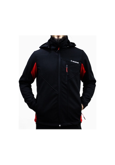 Mudwill Softshell Erkek Mont Ceket Kırmızı-Siyah