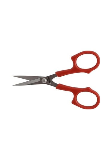 Fdmstar Fs-1663 Plastik Saplı Eğri Nakış Makası 4.5 İnç 12 Cm