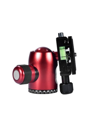 Jusino Bs-08Q  Tripod Kafası Kırmızı