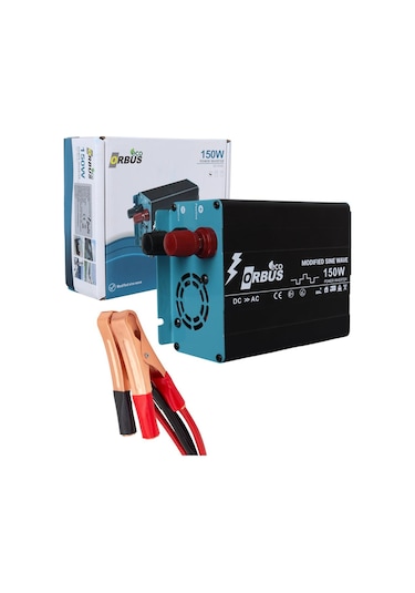 Orbus Orb-150M 12 Volt - 150 Watt 220 Volt Akü Maşalı Modified Sinus Inverter