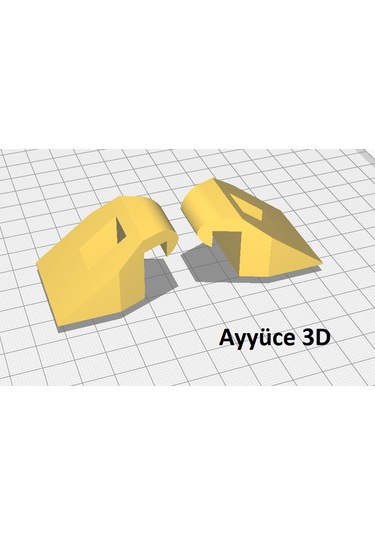 Ayyüce 3d, Ford Focus 2000-2007 Güneşlik Klipsi, 2x, Siyah