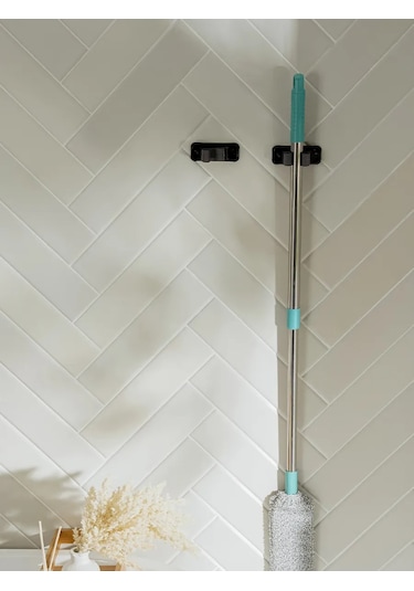 Dolana Paspas Askıları 2 Adet 8,5x3,5x5 Cm 167983678 Siyah