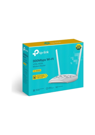 Tp-link TD-W9950 300mbps 4 Port VDSL/ADSL2 Wİ-fİ Modem Router