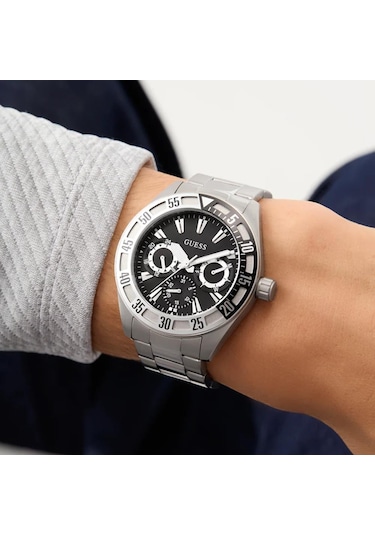 Guess Gugw0904g1 Erkek Kol Saati Gümüş