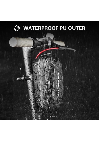 Wheel Up-elektrikli Scooter E Scooter Bisiklet İçin Scooter Y25964 Siyah