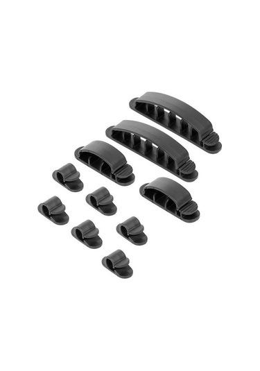 Appa Srf-954 10 Parça Yapışkanlı Plastik Kablo Düzenleyici Toplayıcı