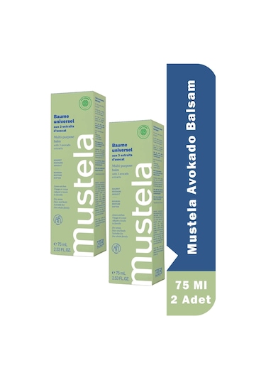 Mustela Avokado Balsam 75 Ml 2 Adet