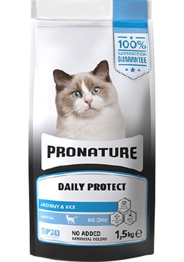 Pronature Daily Protect Hamsili Yetişkin Kedi Maması 1500 G