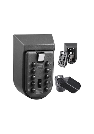 Mühlen Safe Key 9 Şifreli Çelik Kasa Anahtar Kasası Kutusu Anahta