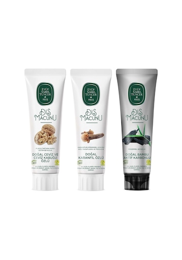 Eyüp Sabri Tuncer Diş Macunu Bambu + Ceviz + Karanfil 90 ML