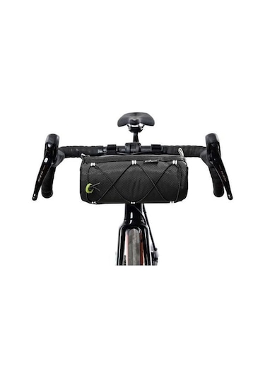 Procycle Pc-795 Bisiklet Gidon Çantası Yatay Silindir - Siyah