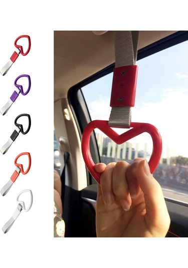 Halka Kalp Tren Otobüs Kolu El Kayışı Drift Tılsım Turuncu