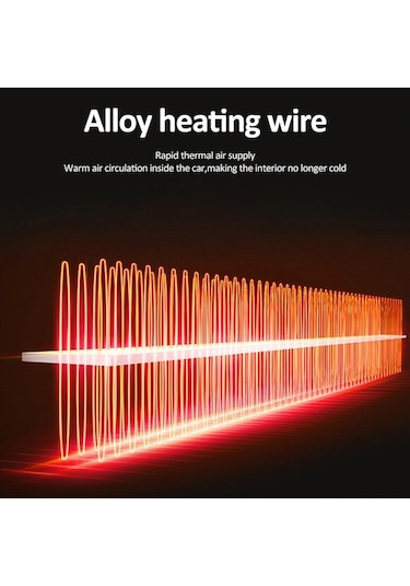 Dancemonkey 12v Araba Isıtıcı, Kış Defroster, Çakmaklı, Taşınabilir, Siyah