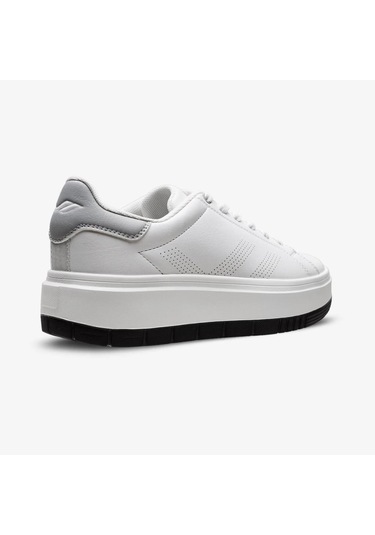 Lescon Loyal Beyaz 36-40 Yüksek Taban Comfort Casual Spor Ayakkabısı Beyaz