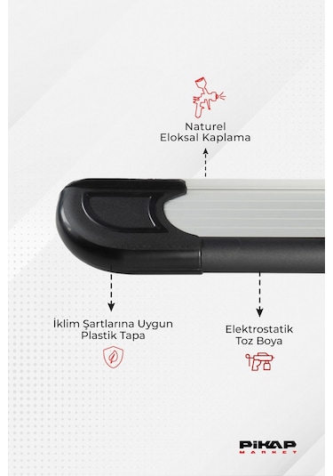 Citroen Nemo Uyumlu Alüminyum Yan Basamak