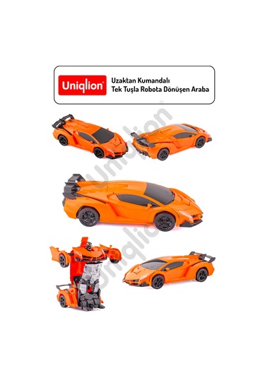 Tek Tuş İle Robot Olan Uzaktan Kumandalı Araba