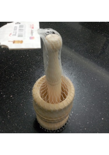 Ahşap Havan 12cm X 7cm