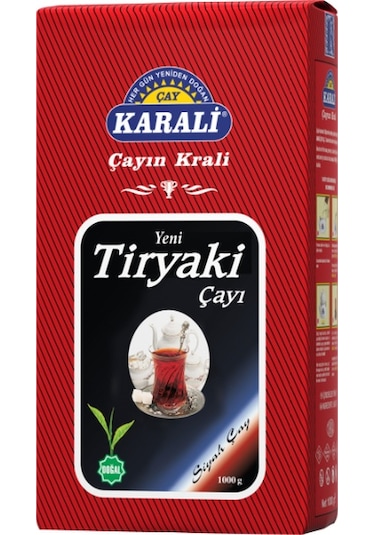 Karali Tiryaki Siyah Dökme Çay 1 KG