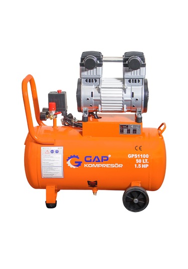Hava Kompresörü Sessiz Ve Yağsız 50lt Gps1100
