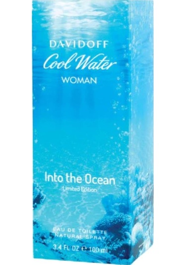 Davidoff Cool Water Into The Ocean Woman Limited Edition Edt 100 Ml Kadın Parfümü Çiçek - Meyve