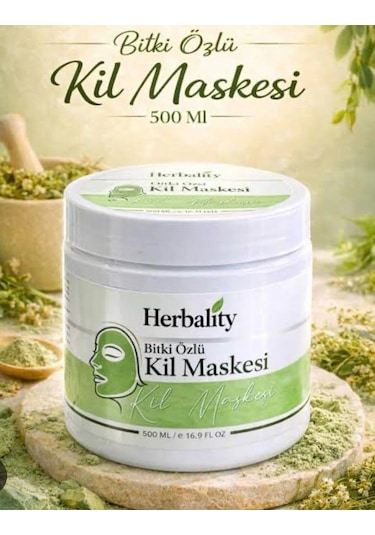 Herbality Bitki Özlü Kil Maskesi 500 Ml